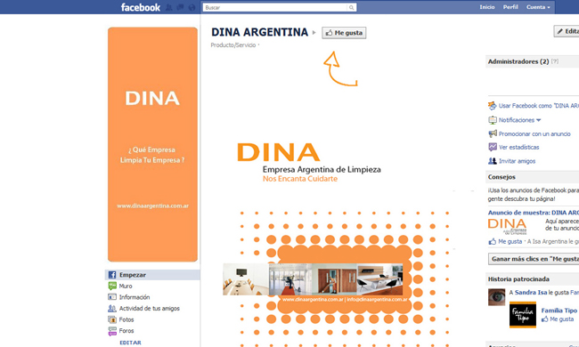  Facebook Dina Argentina